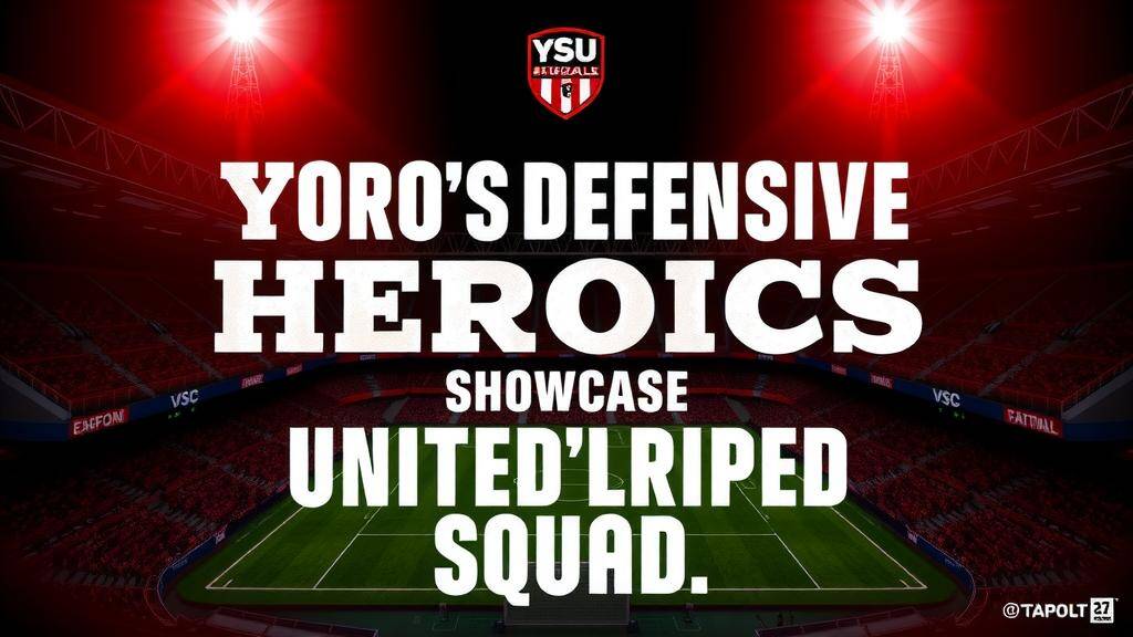 Featured image for: Yoro's defensive heroics showcase United's squad depth