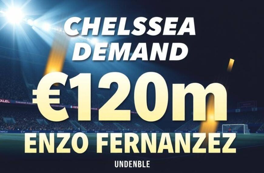 Featured image for: Chelsea demand €120m for Enzo Fernandez amid Real Madrid links
