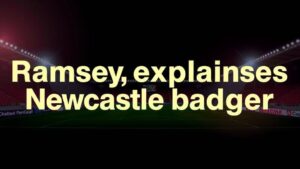 Featured image for: Ramsey explains Newcastle badge kiss after Villa return