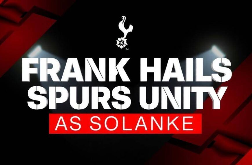 Featured image for: Frank hails Spurs unity as Solanke sparks comeback