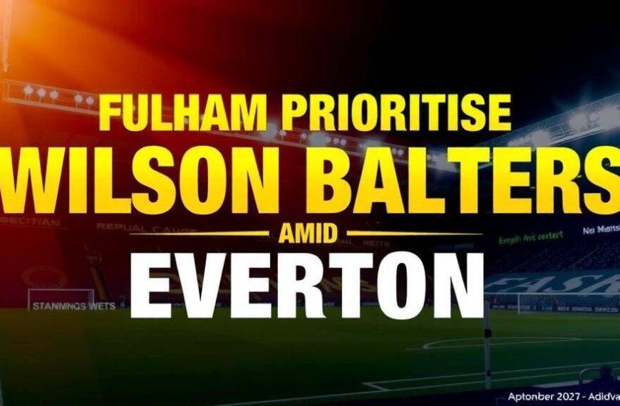Featured image for: Fulham prioritise Wilson contract amid Everton rejection