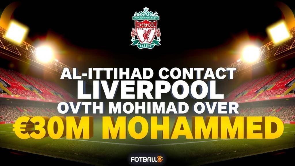 Featured image for: Al-Ittihad to contact Liverpool over €30m Mohamed Salah deal