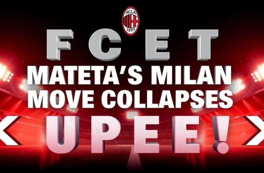 Featured image for: Mateta's Milan move collapses over knee injury concerns