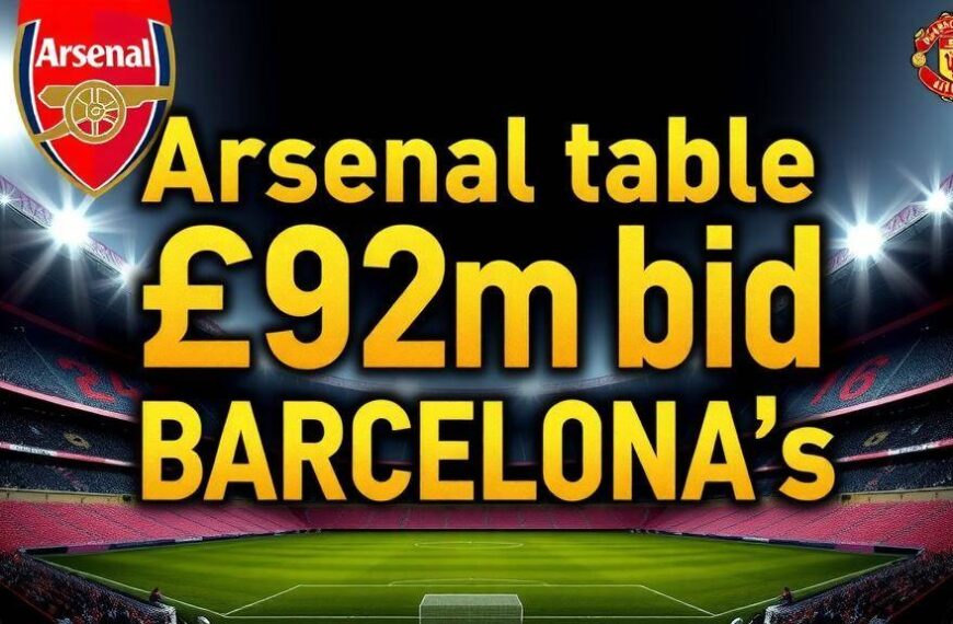 Featured image for: Arsenal table £92m bid to hijack Barcelona's Alvarez pursuit