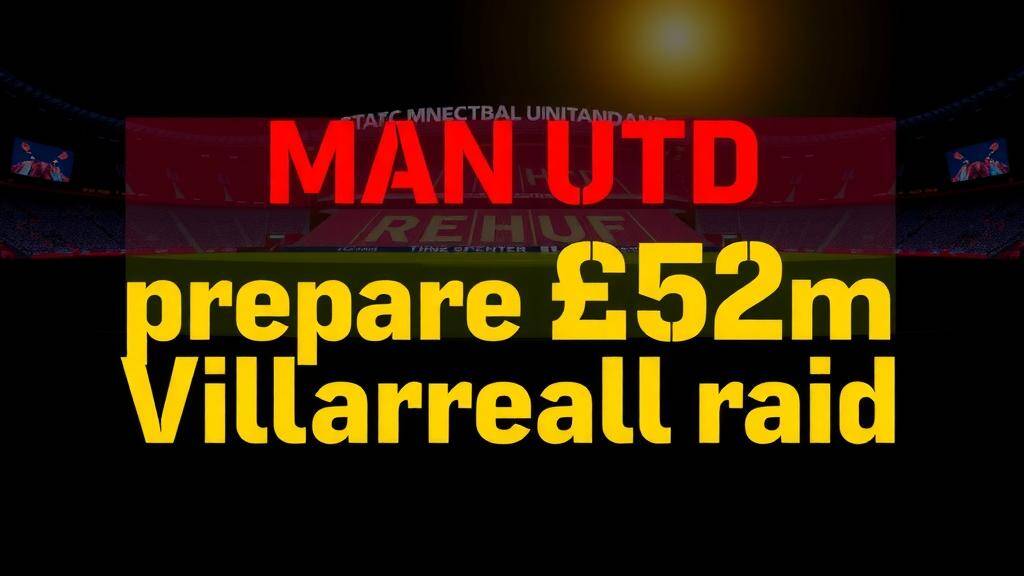 Featured image for: Man Utd prepare £52m Villarreal raid amid midfield rebuild