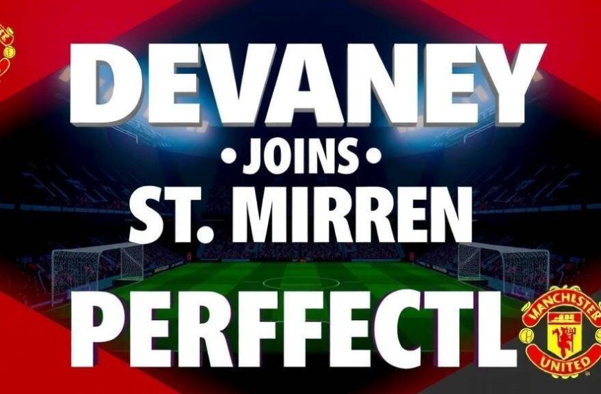 Featured image for: Devaney joins St Mirren on loan after captaining United U21s