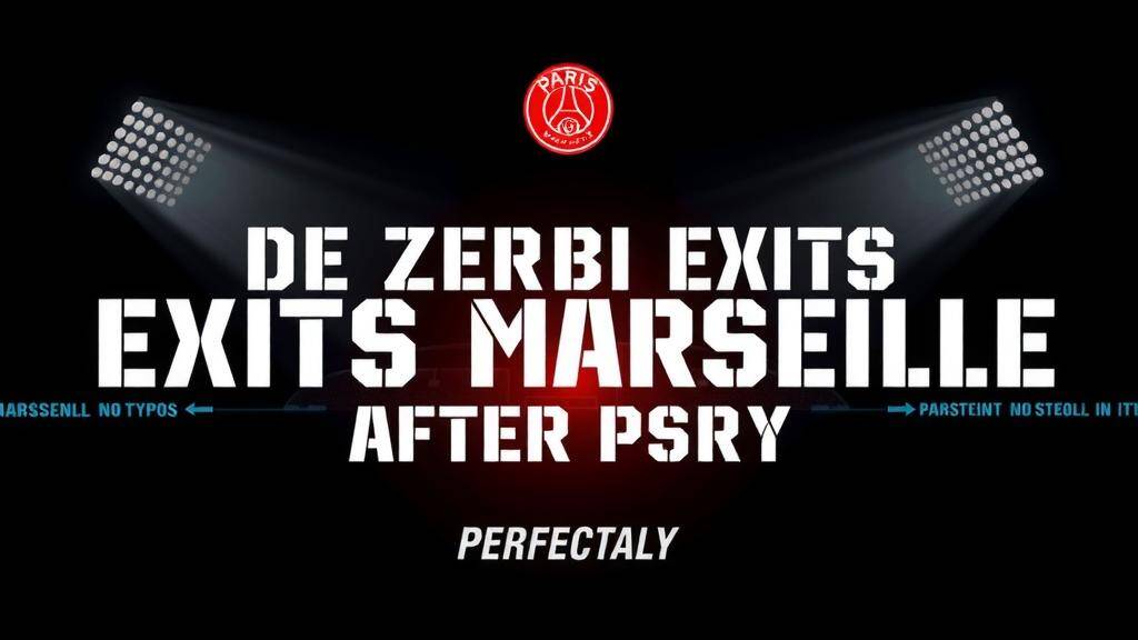 Featured image for: De Zerbi exits Marseille after PSG humiliation ends project