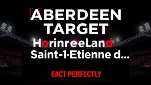 Featured image for: Aberdeen target Horneland after Saint-Etienne departure