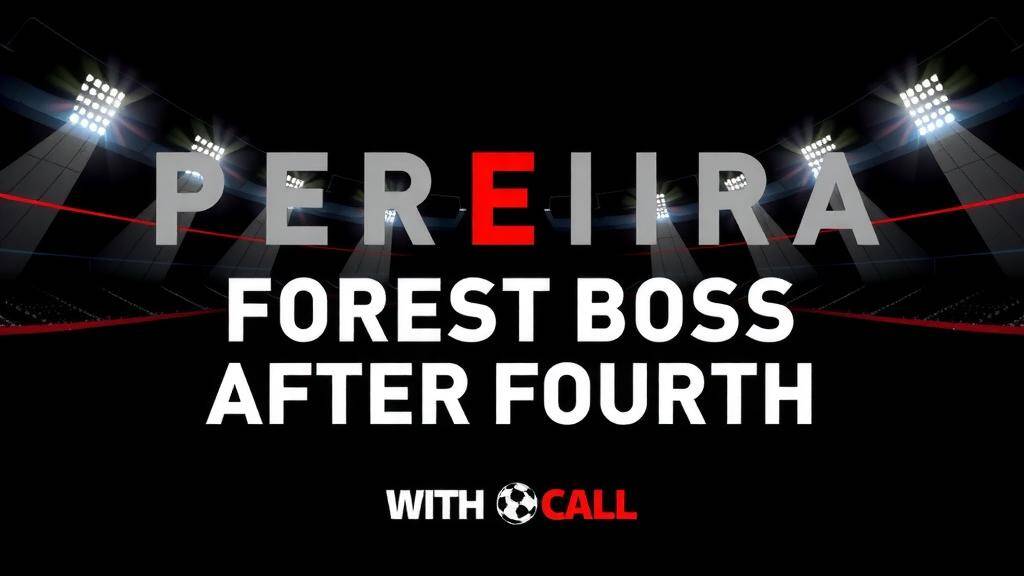 Featured image for: Pereira appointed Forest boss after fourth managerial change