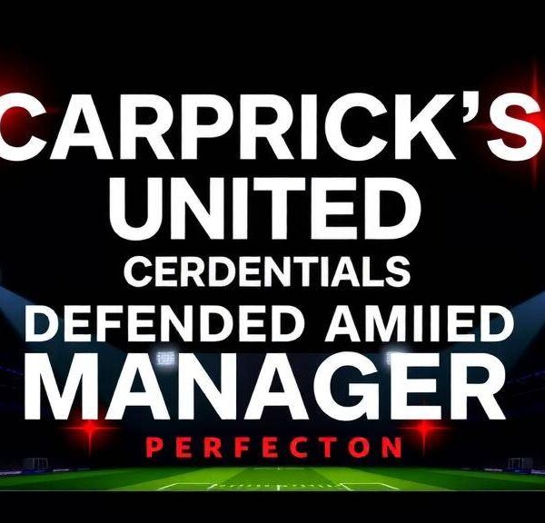 Featured image for: Carrick's United credentials defended amid manager shortlist