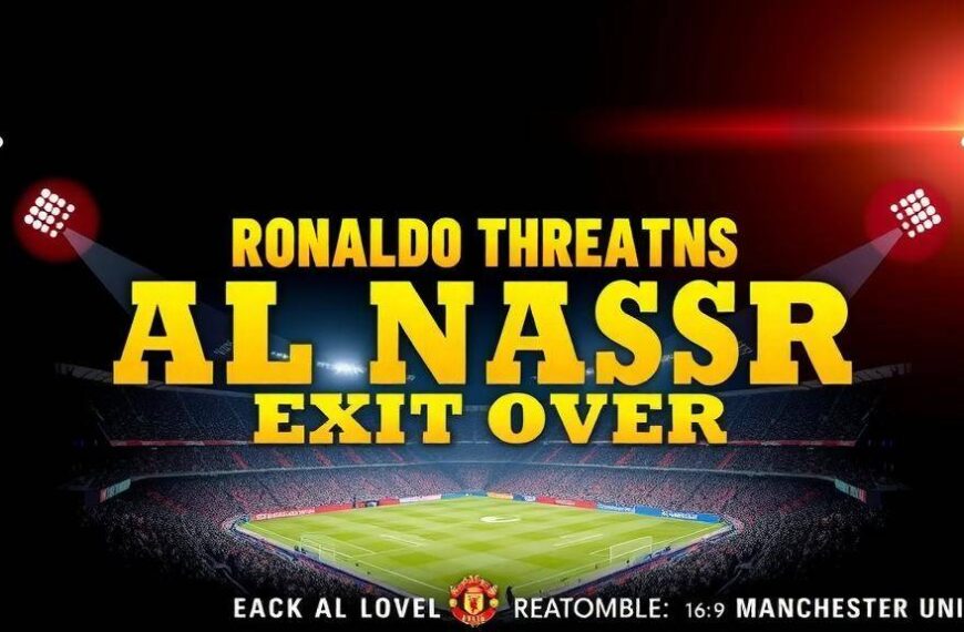 Featured image for: Ronaldo threatens Al Nassr exit over transfer policy row
