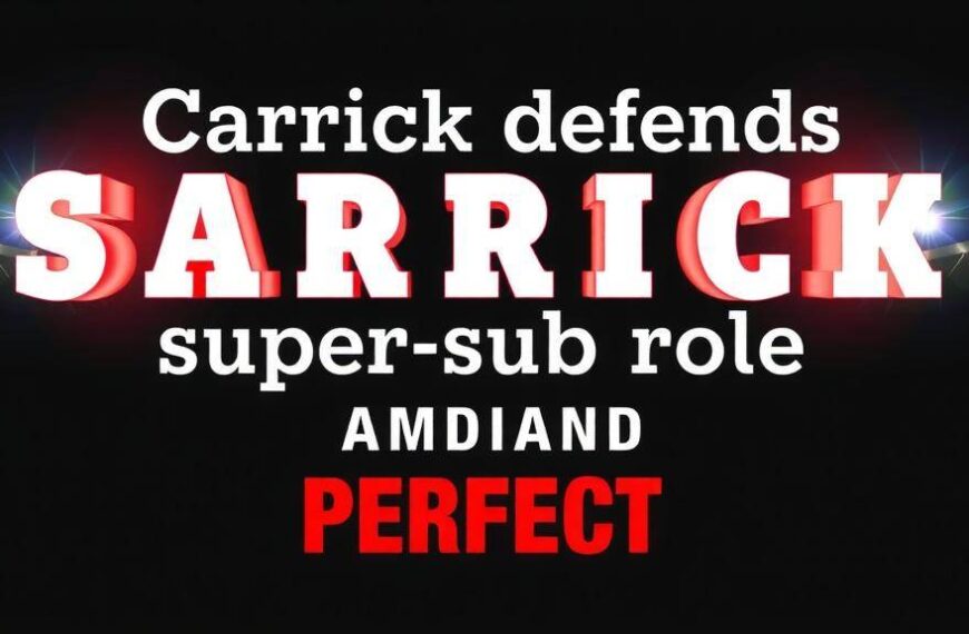 Featured image for: Carrick defends Sesko's super-sub role amid starting calls