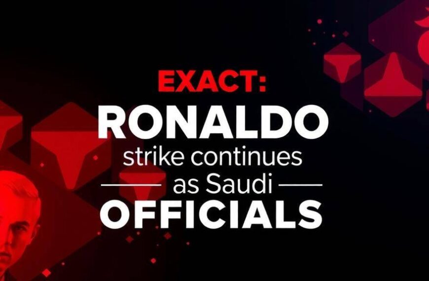 Featured image for: Ronaldo strike continues as Saudi officials lose patience