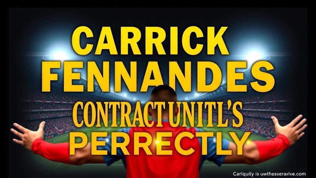 Featured image for: Carrick delays Fernandes contract talks until summer