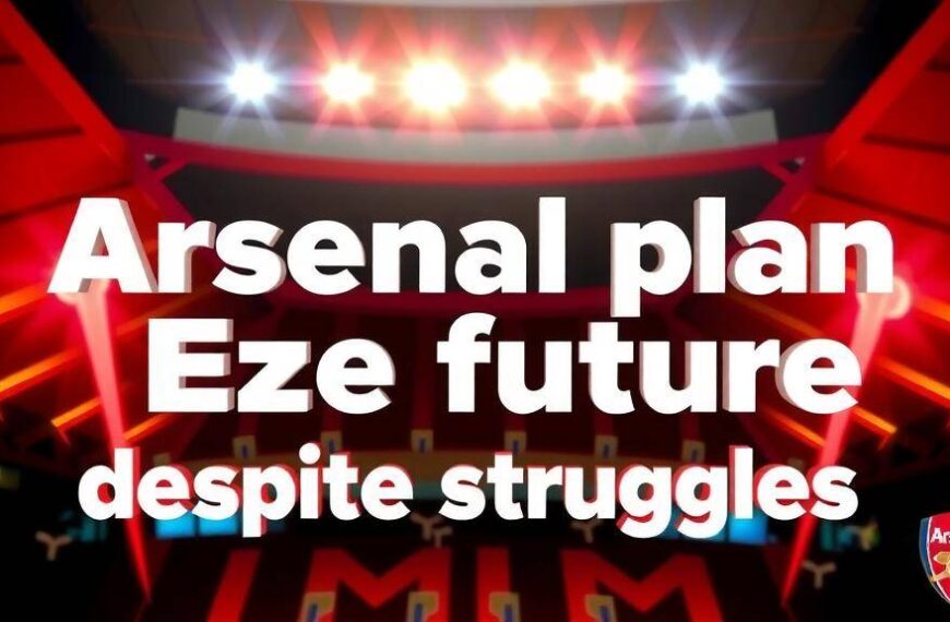 Featured image for: Arsenal plan Eze future despite struggles as Calafiori exit mooted