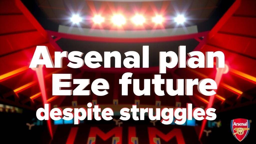 Featured image for: Arsenal plan Eze future despite struggles as Calafiori exit mooted