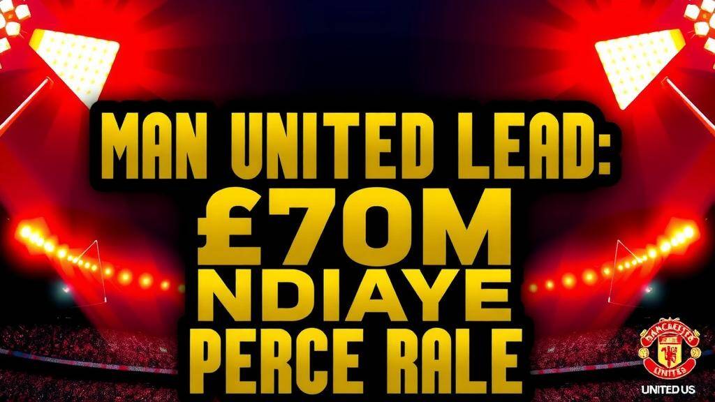 Featured image for: Man United lead £70m Ndiaye race despite squad depth concerns