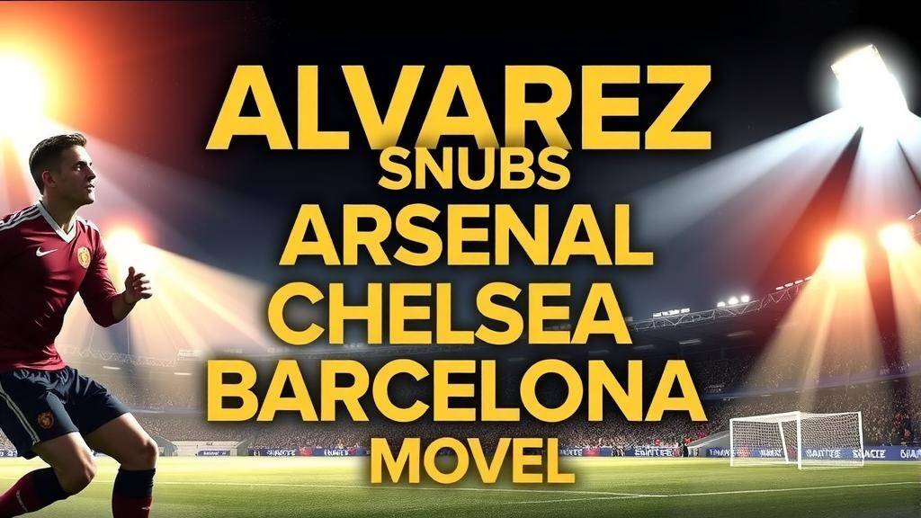 Featured image for: Alvarez snubs Arsenal and Chelsea for Barcelona move