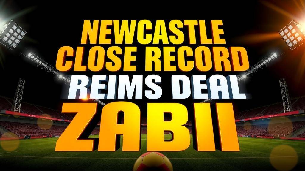 Featured image for: Newcastle close to record Reims deal for Zabi amid Tonali exit talk