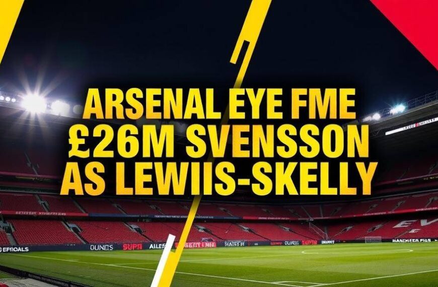 Featured image for: Arsenal eye £26m Svensson as Lewis-Skelly exit looms