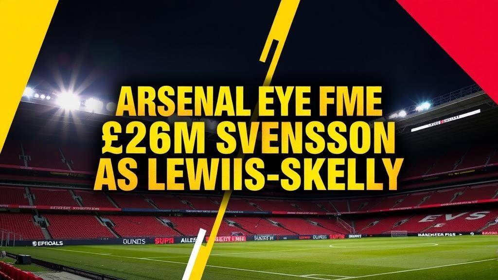 Featured image for: Arsenal eye £26m Svensson as Lewis-Skelly exit looms