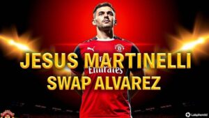 Featured image for: Arsenal consider Jesus and Martinelli swap for Alvarez