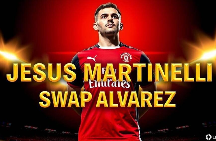Featured image for: Arsenal consider Jesus and Martinelli swap for Alvarez