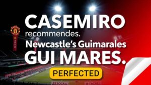 Featured image for: Casemiro recommends Newcastle's Guimaraes as United successor