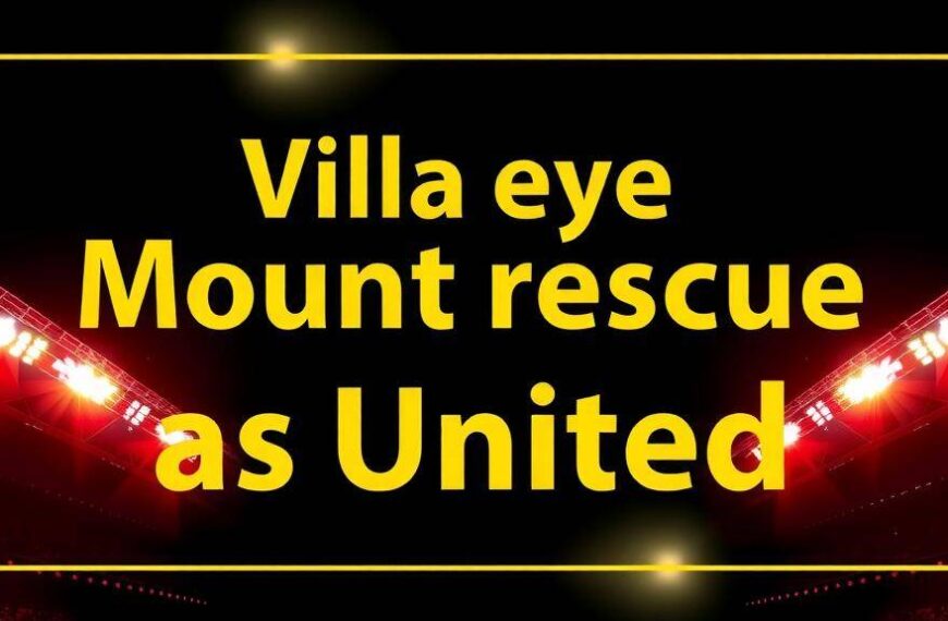 Villa eye Mount rescue as United consider summer exit