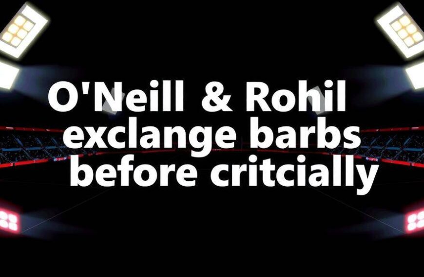 Featured image for: O'Neill and Rohl exchange barbs before crucial Old Firm clash