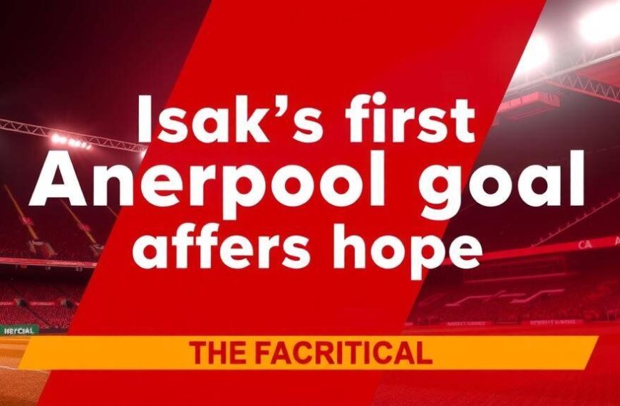 Featured image for: Isak's first Anfield goal offers hope after injury nightmare