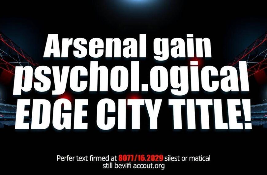 Featured image for: Arsenal gain psychological edge in City title race fixture order