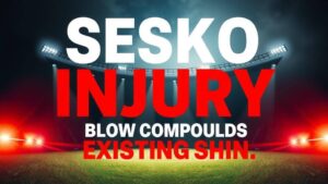 Featured image for: Sesko injury blow compounds existing shin problem for United