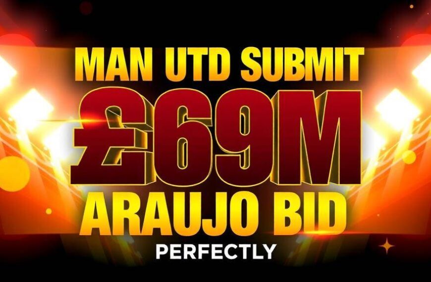 Featured image for: Man Utd submit £69m Araujo bid as Fernandes wants move