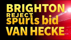 Featured image for: Brighton reject Spurs bid for van Hecke as De Zerbi raids former club