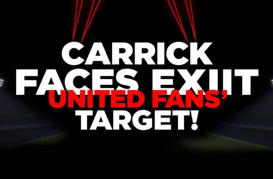 Featured image for: Carrick Faces Exit, but United Fans Target Hierarchy