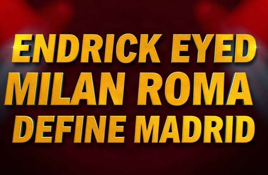 Featured image for: Endrick Eyed By Milan And Roma Despite Madrid Cameo Heroics